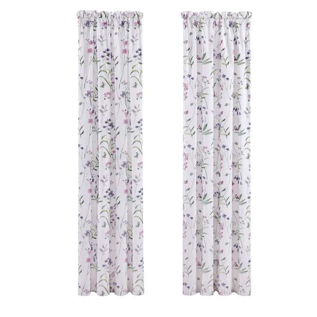 Nola 84 Inch Window Panel Pair, LILAC, alternate image number null