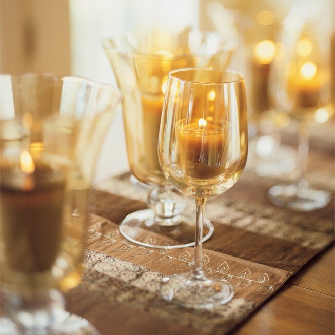 Mulled Cider Scented Votive Candle, Set 3, , on-hover image number null