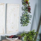 White Vintage Ornamental Fiberglass Wall Décor, , alternate image number null