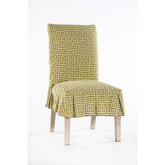 Roman Key Cotton Dining Chair Slipcover By Classic Slip Covers