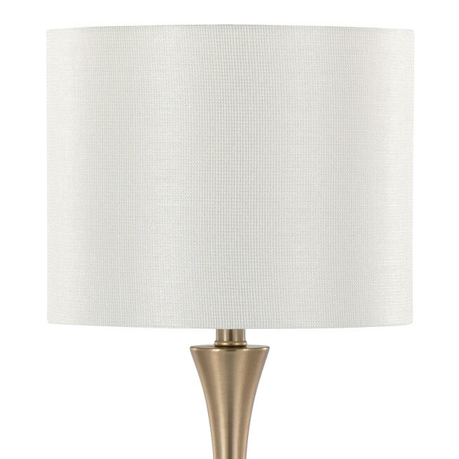 Lenuxe 24 inches Metal Table Lamp - Set Of 2, , alternate image number null