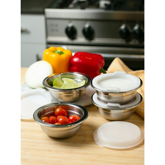 Prep Bowls With Lids, Set of 4, , alternate image number null