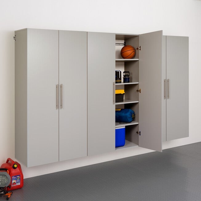 HangUps 36 inches Large Storage Cabinet, Light Gray, , alternate image number null