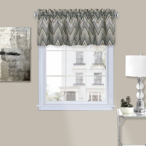 Avery Window Curtain Tier Pair and Valance Set, , alternate image number null