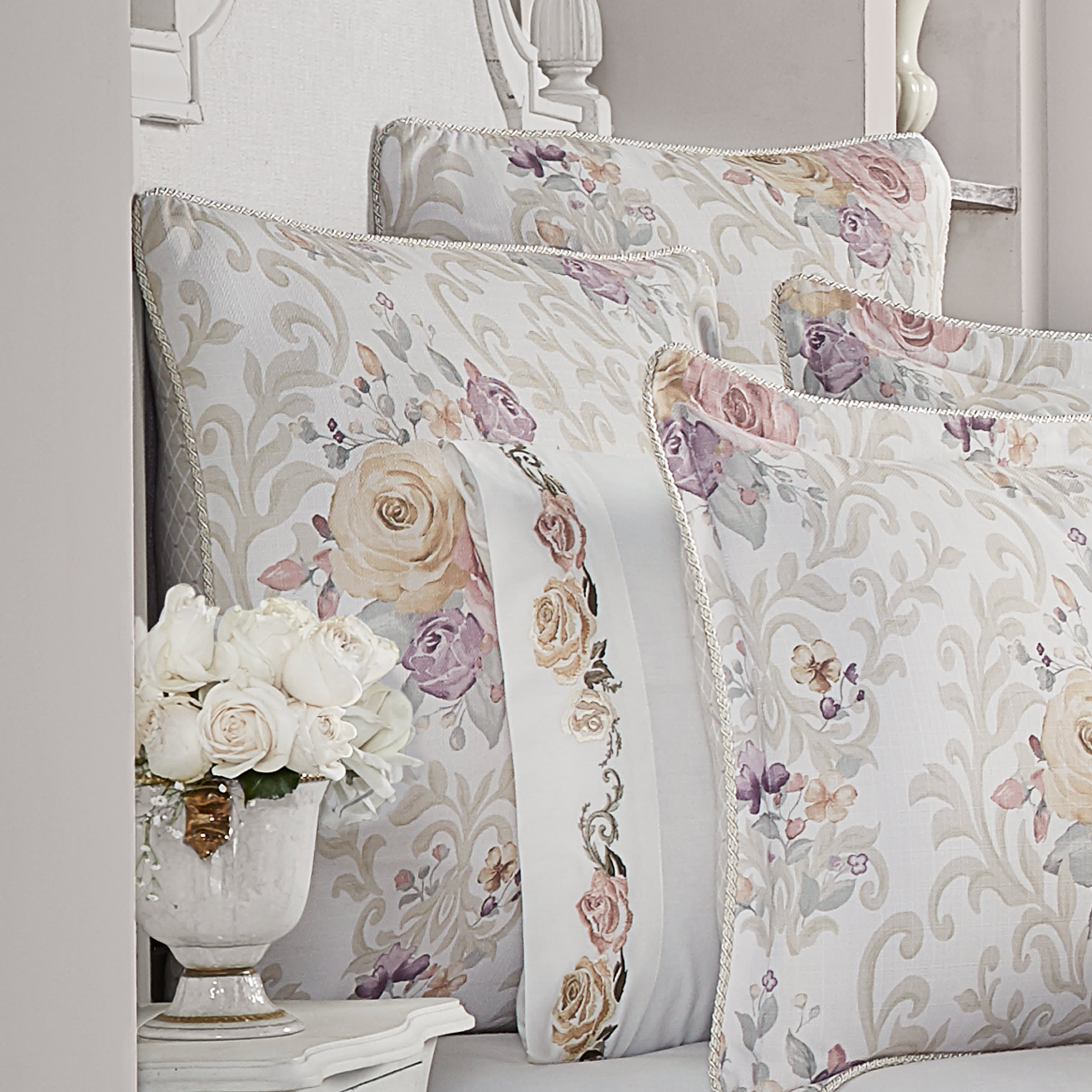 Chardonnay Euro Sham, IVORY, alternate image number 1