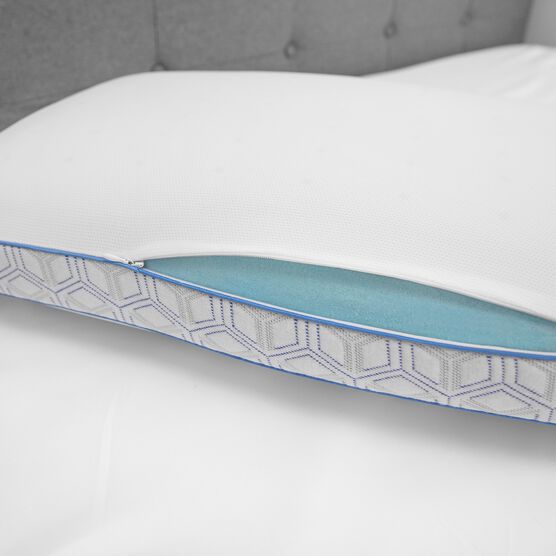SensorPEDIC Cool Coat Memory Foam Performance Pillow, , on-hover image number null