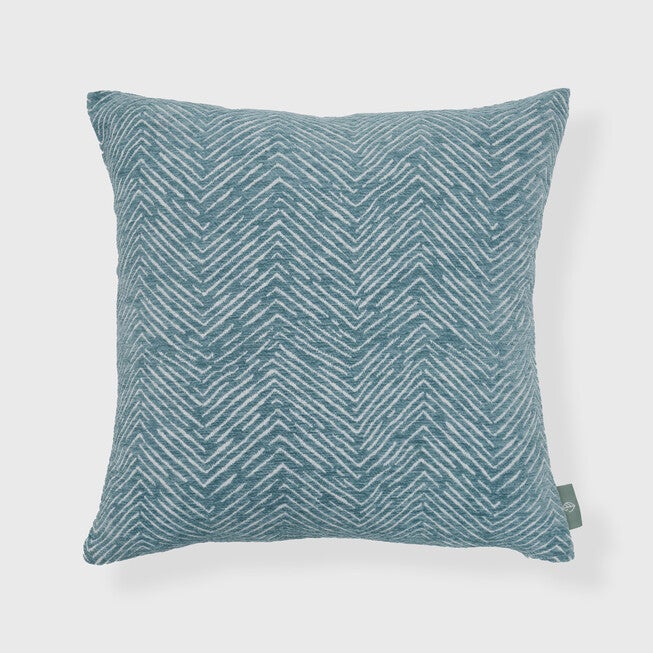 WERNER WOVEN CHEVRON PILLOW, GREEN, hi-res image number 0