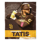 Mlb 575 Padres- Fernando Totis Jr  Silk Touch Throw Blanket, MULTI, hi-res image number null
