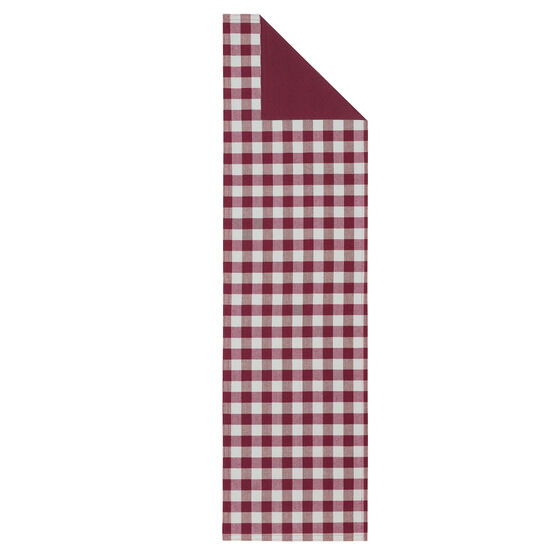 Buffalo Check Table Runner - 13-in x 72-in, , on-hover image number null