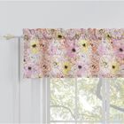Misty Bloom Window Valance, PINK, hi-res image number null
