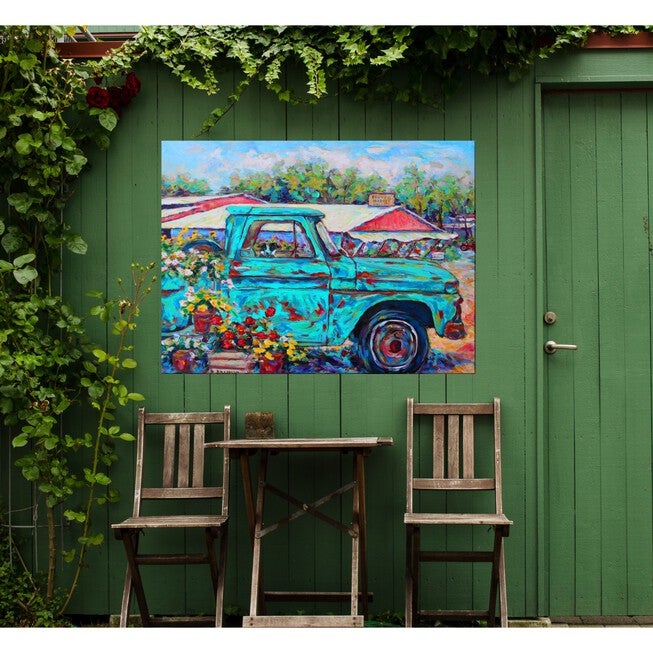 Market Day Outdoor Wall Art, , on-hover image number null
