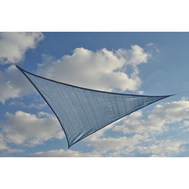 Shade Sail Triangle,12 x12 ft. Sea Blue, , alternate image number null