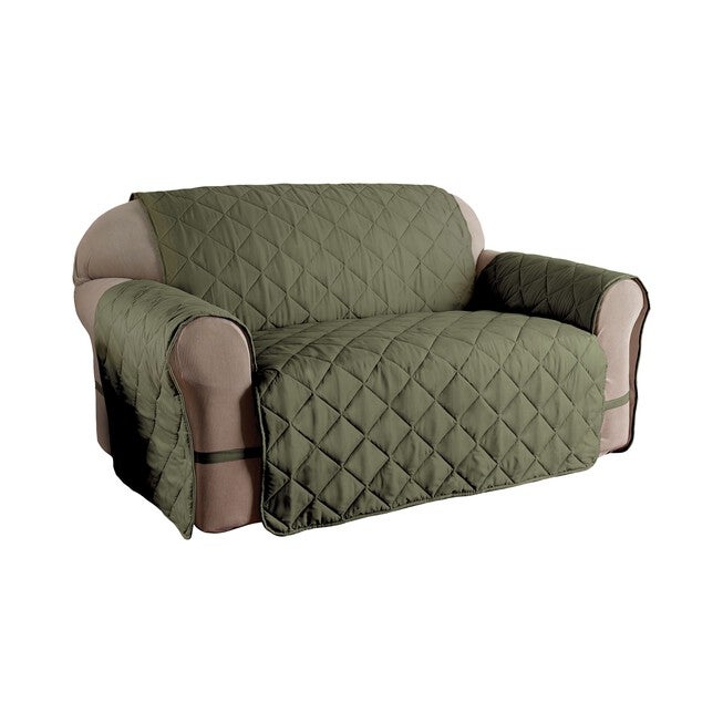 Microfiber Ultimate Xl Sofa Furniture Slipcover, SAGE, hi-res image number 0