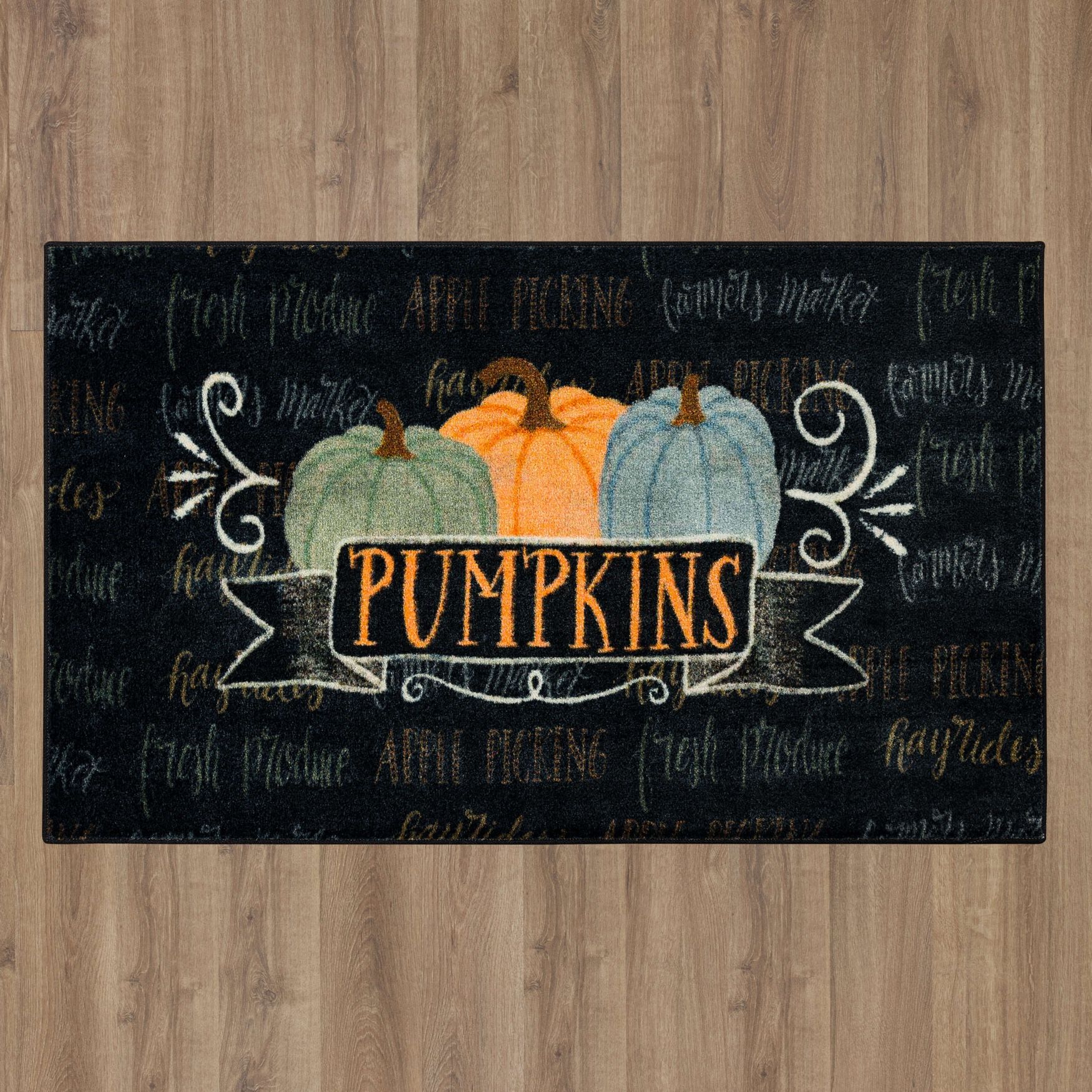 Pumpkins Kitchen Rug, , alternate image number 5