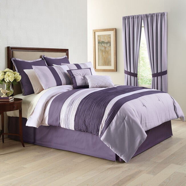 Bedford 8-Pc. Comforter Set, WISTERIA, hi-res image number null