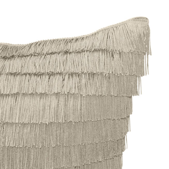 Edie@Home Gatsby Fringe Decorative Pillow Dec Pillow, , alternate image number 2