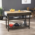 Waysmere Stationary Kitchen Island, GRAY, hi-res image number null