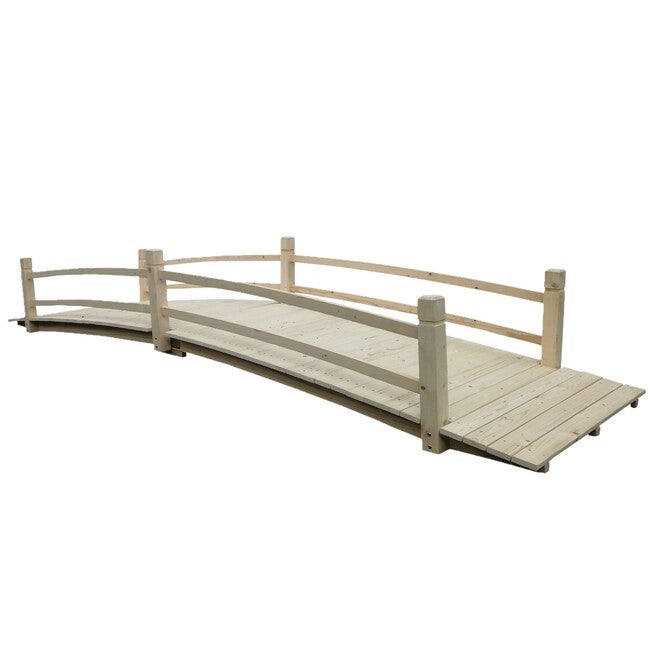 Coral Coast Harrison 12 Ft Wooden Bridge, , on-hover image number null