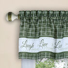 Live, Love, Laugh Window Curtain Valance - 58x14, , alternate image number null
