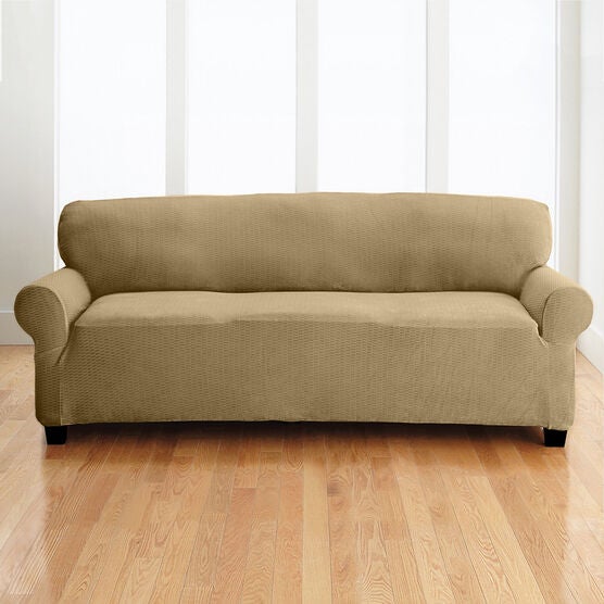 BH Studio Brighton Extra-Long Sofa Slipcover, KHAKI, hi-res image number null