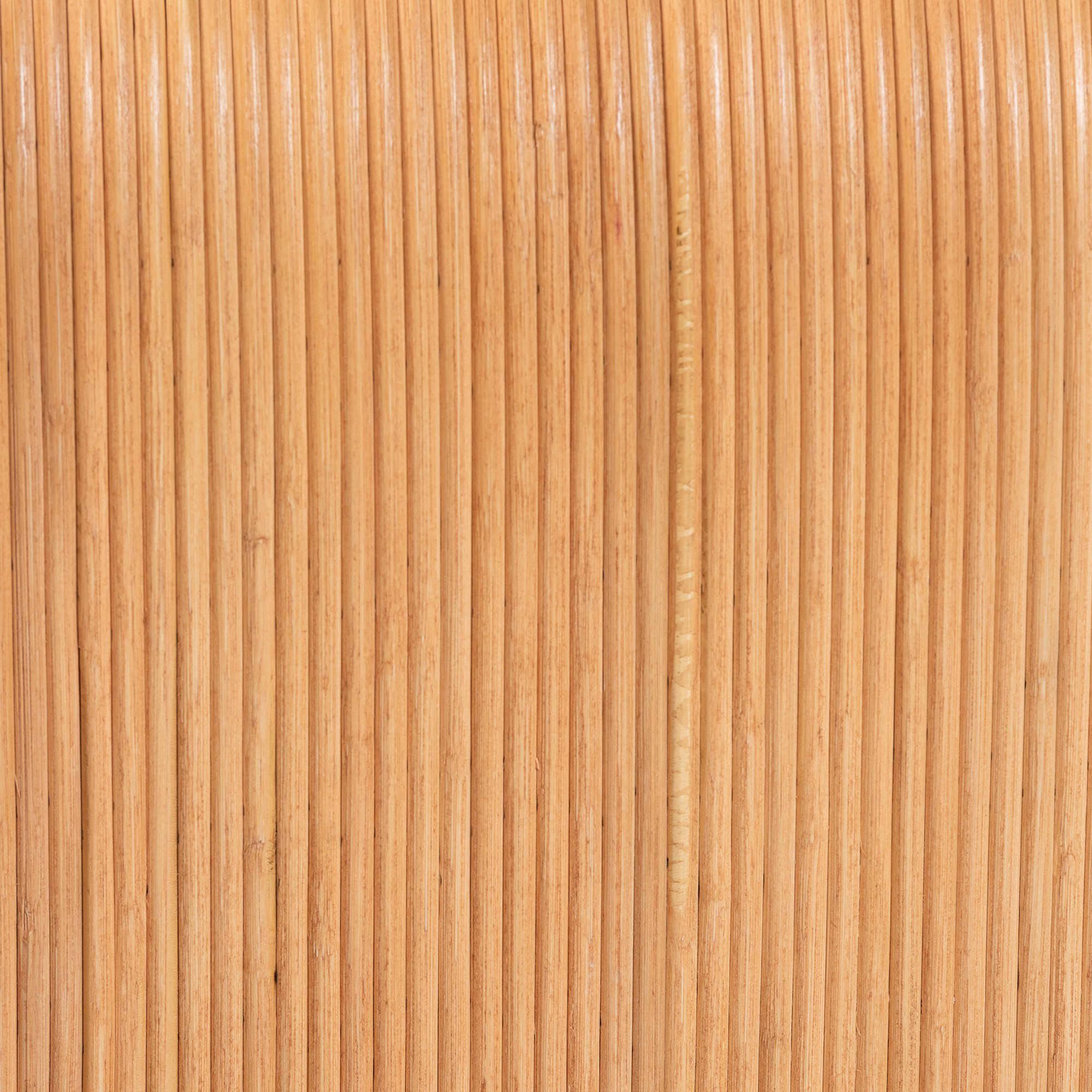 Guevara Bohemian Light Honey Fluted Rattan Coffee Table, HONEY, alternate image number 5