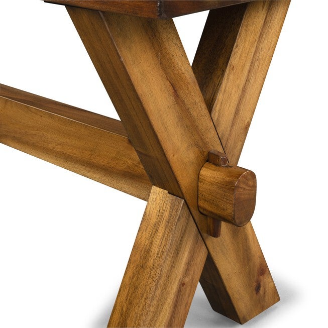 Forest Retreat Trestle Bench , , alternate image number 4