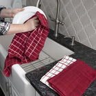 Terry Kitchen Towels, Set Of 3, , alternate image number null