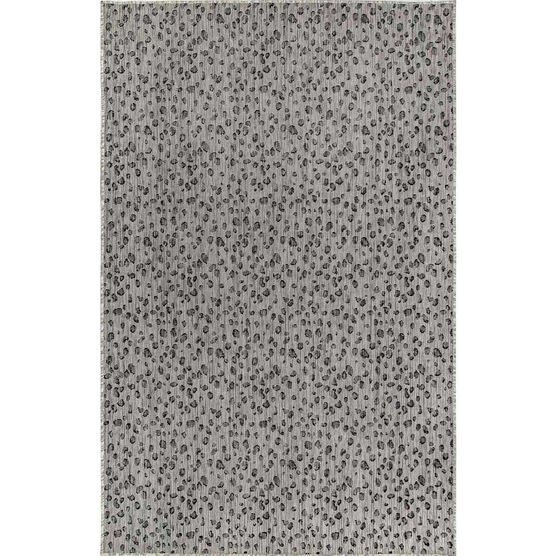 Liora Manne Carmel Leopard Indoor/Outdoor Rug, GREY, hi-res image number null