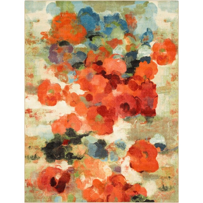 Colorful Garden Multi 7' 6 inches X 10', MULTI, hi-res image number null