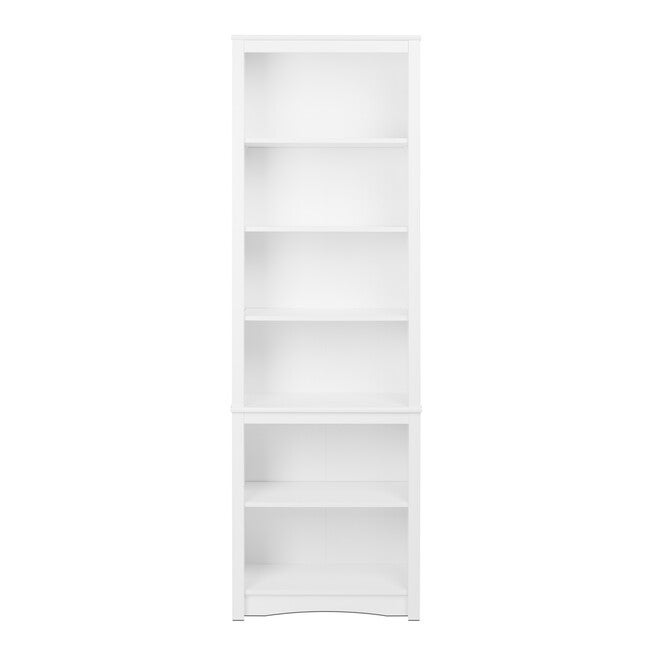 Tall Bookcase, White, , alternate image number 2