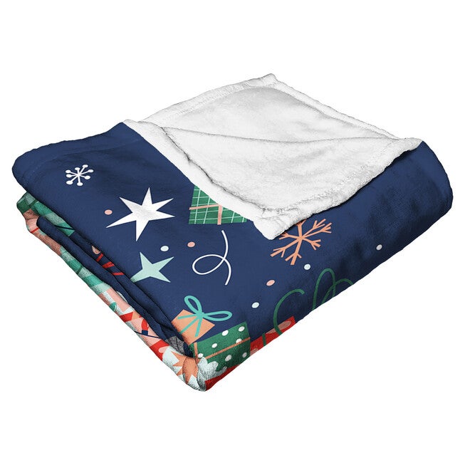 Wb Scooby Doo Driving In A Winter Wonderland Silk Touch Throw Blanket, , alternate image number null