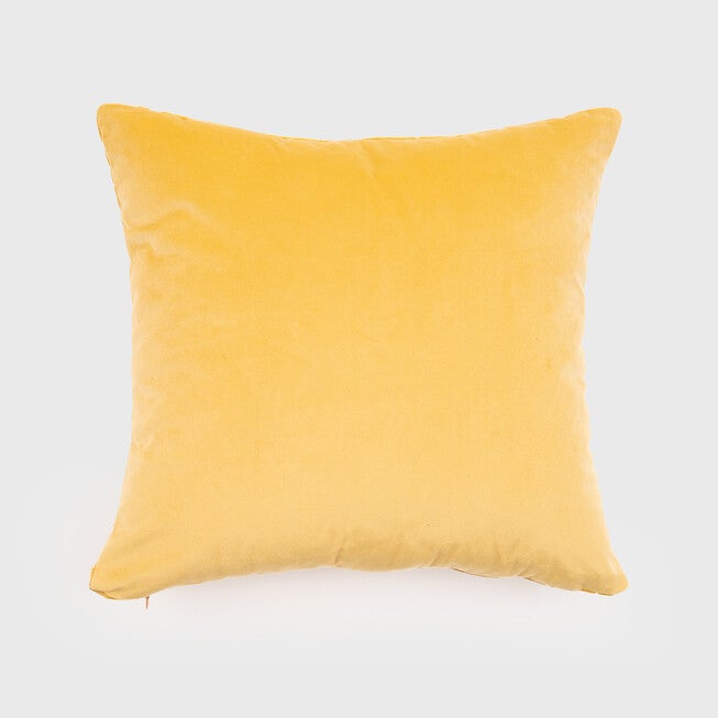 Palm Leave Velvet Accent Pillow, , on-hover image number 1