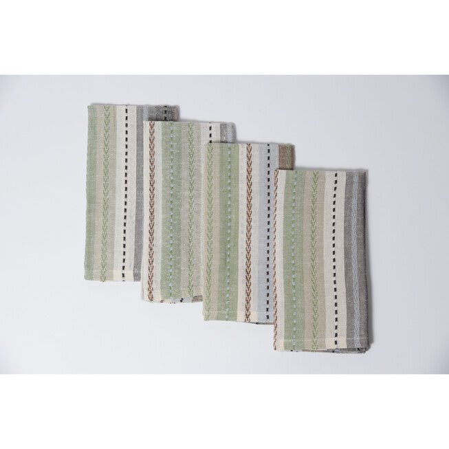PHOENIX 4 PK NAPKINS, NATURAL, hi-res image number 0