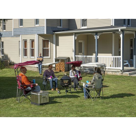 Max Shade Folding Chair - Khaki/Gray, , alternate image number null