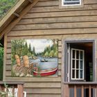RED CANOE OUTDOOR ART 40X30, , on-hover image number null