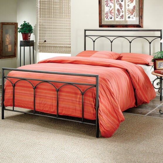 King Bed with Bed Frame 83½"Lx79"Wx48"H, SILVER King Bed with Bed Frame 83½"Lx79"Wx48"H, SILVER