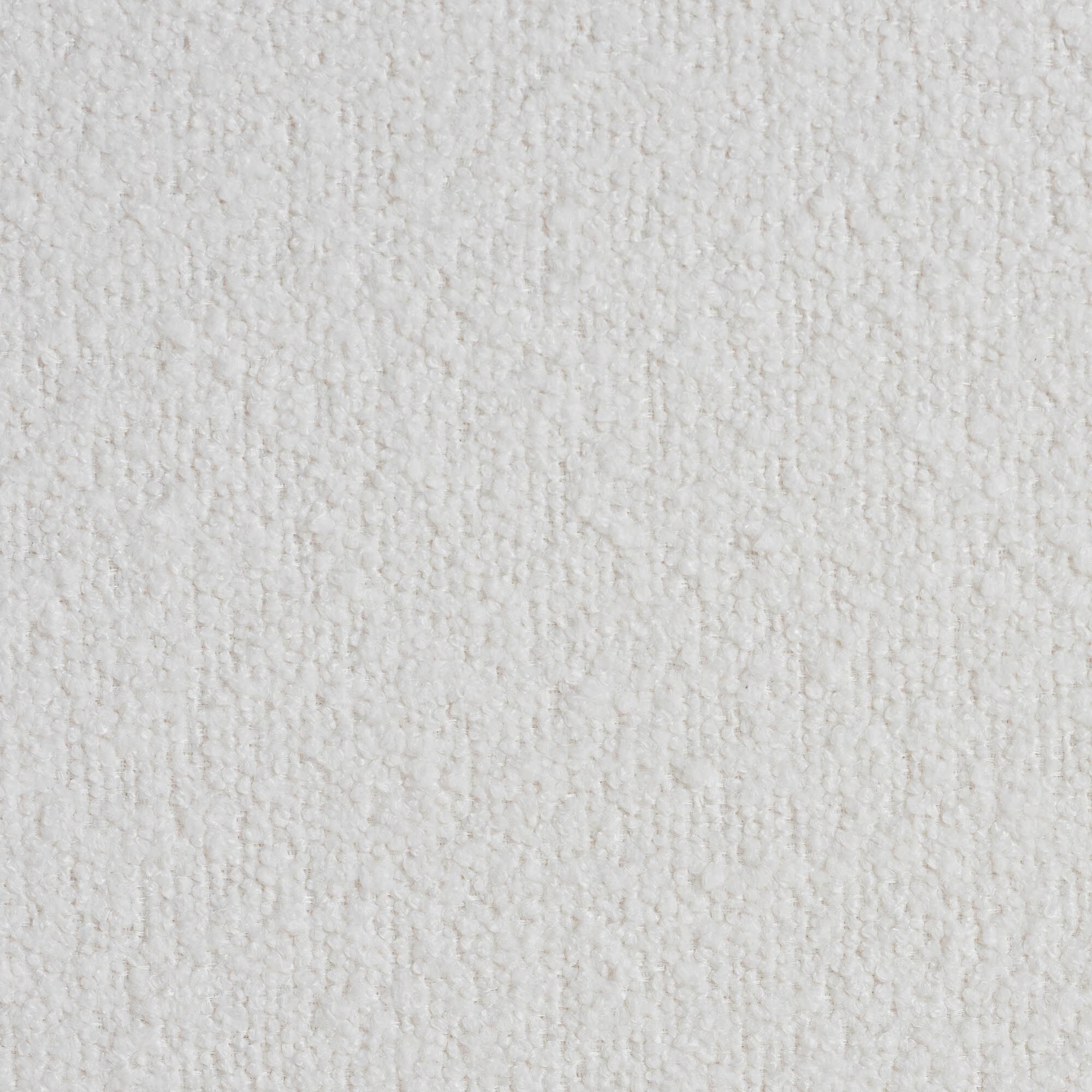 Miyagi Boucle Upholstered Dining Chair Set of 2- Mid-Century Modern Armchair with Solid Wood Frame and Rounded Backrest, WHITE, alternate image number 6