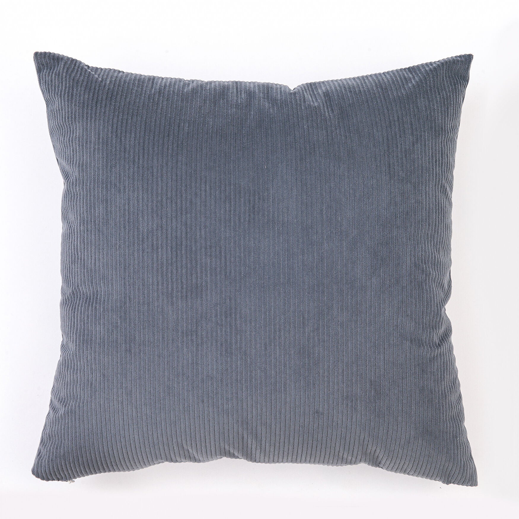 Solid Ribbed Toss Pillow
