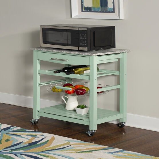 Kitchen Island Granite Top Green, , alternate image number null
