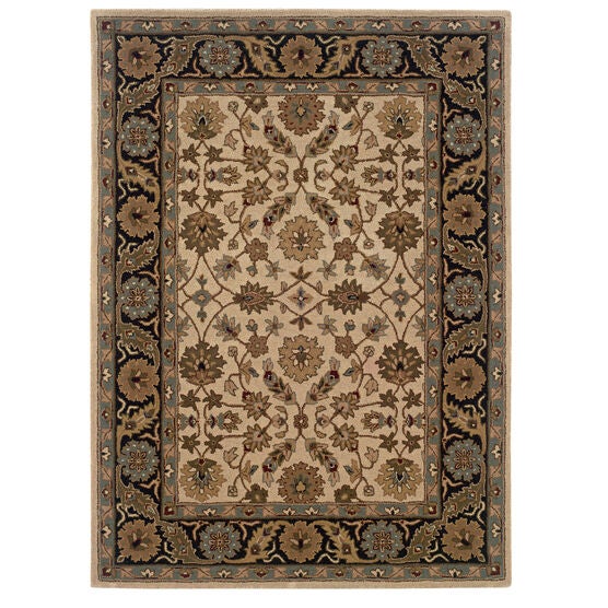 Trio Traditional Floral 5'X7' Area Rug, FLORAL Trio Traditional Floral 5'X7' Area Rug, FLORAL