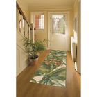 Liora Manne Marina Tropical Leaf Indoor/Outdoor Rug 23"X7'6", , alternate image number null