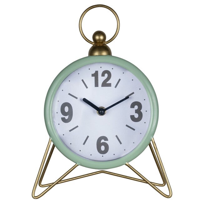 Spencer Table Top Clock, GREEN, hi-res image number null