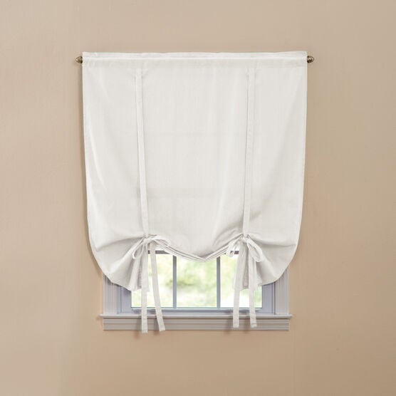 BH Studio Cotton Canvas Tie-Up Shade, BH Studio Cotton Canvas Tie-Up Shade,