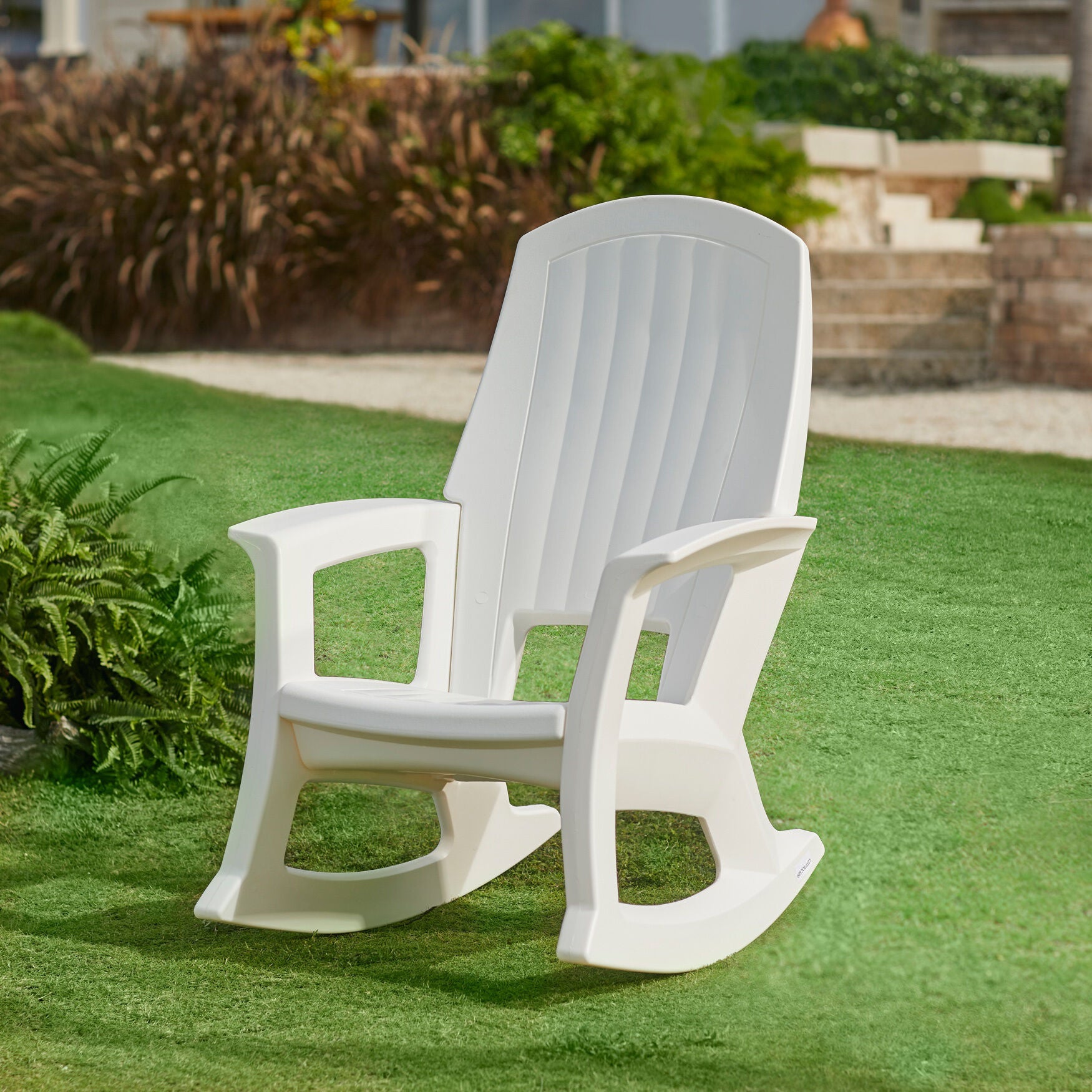 BrylaneHome Oversized 600 Lbs. Weight Capacity Resin Rocker - Picture 7 of 7