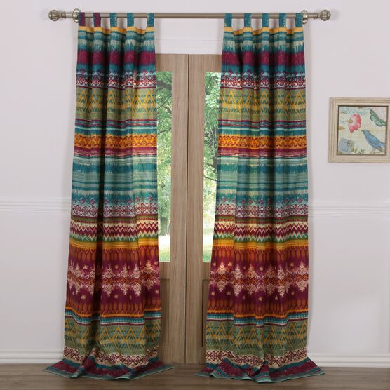 Southwest Curtain Panel Pair , MULTI, hi-res image number null