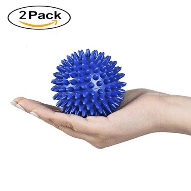 Feet And Body Hard Spiky Manual Massage Balls ( Set Of 2 ), , on-hover image number null