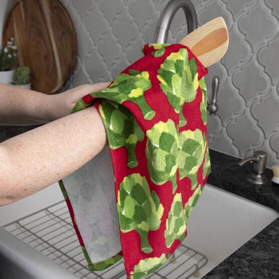 Fiber Reactive Print Kitchen Towels, Set Of 2 Towel, , alternate image number null