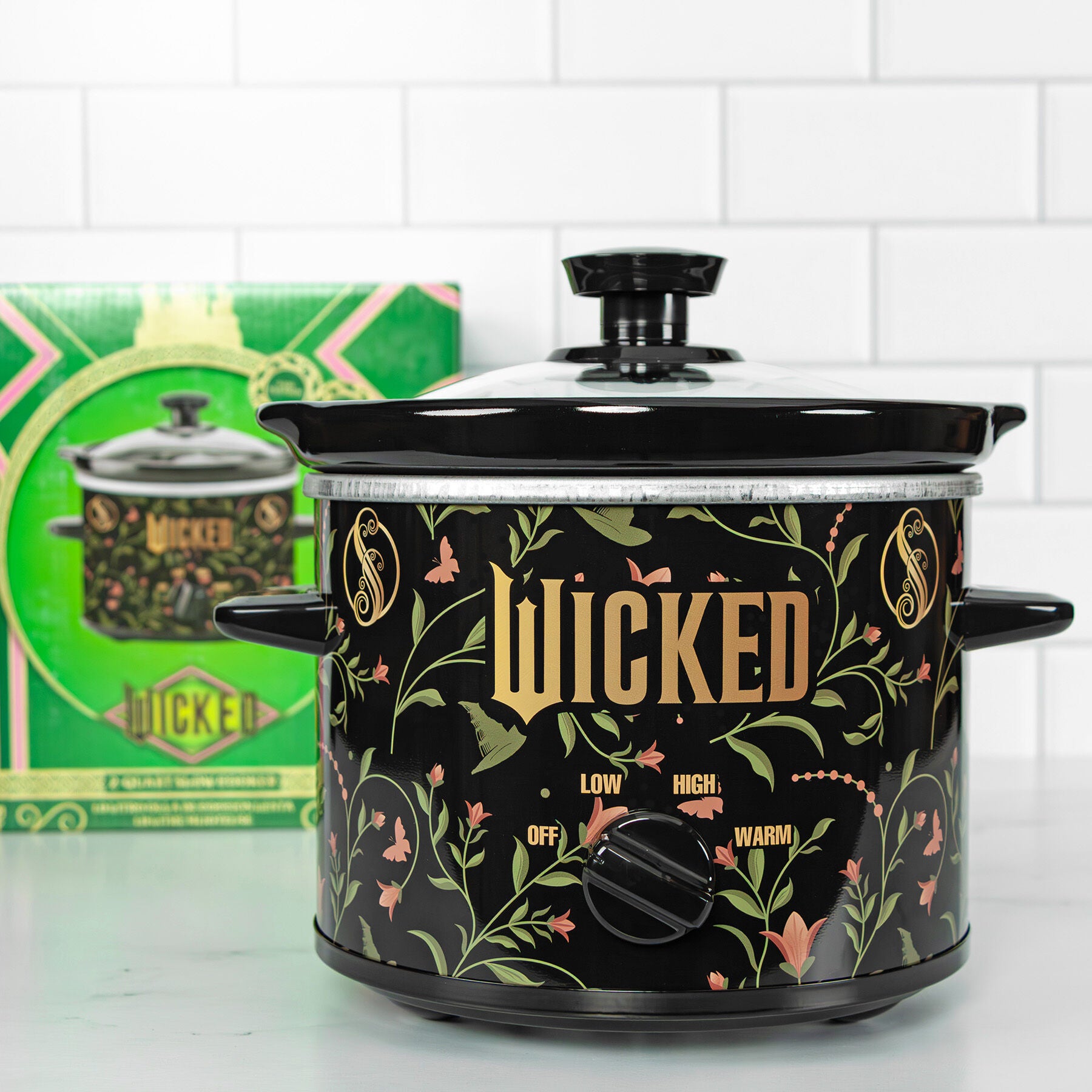 Wicked 2Qt Slow Cooker, BLACK, alternate image number 3