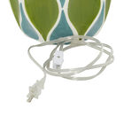 Green Stone Traditional Table Lamp, , alternate image number null