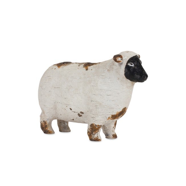 Farm Animal Candle Holder (Set of 4) 4.5 inchesH, 4.75 inchesH, 4.75 inchesH, 5.25 inchesH Resin, WHITE/BROWN/BLACK, alternate image number null